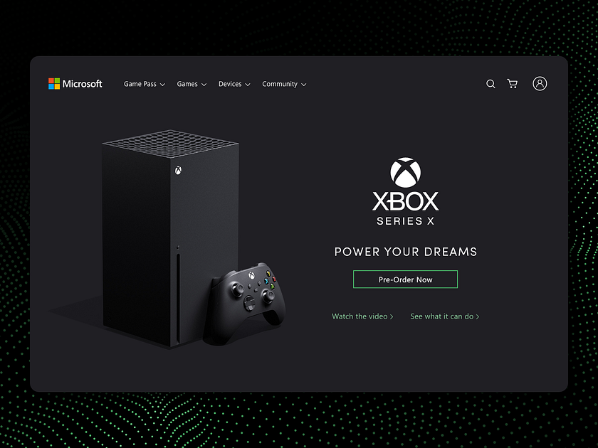 Browse thousands of Xbox Series X Green Screen images for design inspiration Dribbble