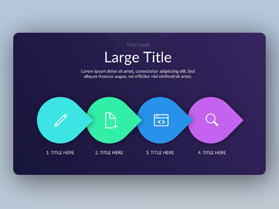 Gradient Presentation by Maxi on Dribbble