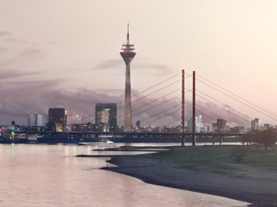 Duesseldorf river