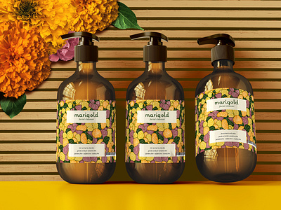 Marigold Skincare Branding