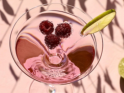Stylish Berry Martini