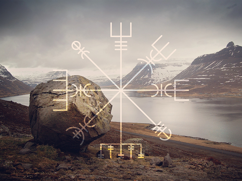 Vegvisir compass norse pagan raven symbol viking yggdrasil HD phone  wallpaper  Peakpx