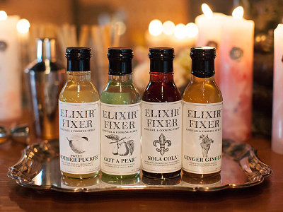 Elixir Fixer Branding and Packaging Solution branding cocktail package packaging