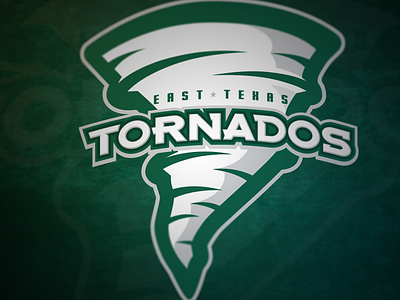 East Texas Tornados cheer logo sports sports logo team texas tornado