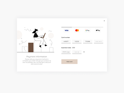Credit Card Checkout 002 clean credit card checkout dailyui design ui ux web