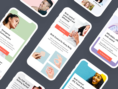 Nurx Interim Redesign - 2019 healthcare healthtech mobile product design telehealth ui
