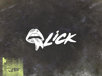 Lick branding branding design dj edm illustration lick logo typography vector
