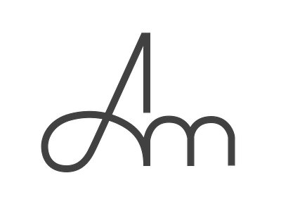 Am baird identity logo monogram rich typography