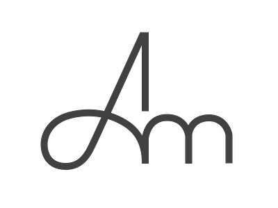 Am baird identity logo monogram rich typography