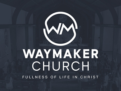 Waymaker Church - Final Logo Design brand brand design brand designer branding california christ church design god graphic design icon logo logo design logo designer trademark vector