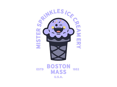 Mister Sprinkles Ice Creamery - #ThirtyLogos Challenge 21