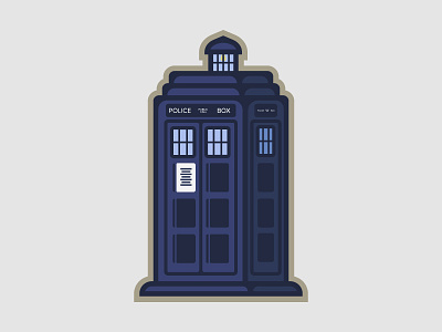 Tardis bbc british doctor who illustration london phone booth policebox tardis time machine uk united kingdom