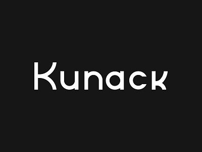 Kunack Branding branding custom icon logo design typeface wordmark