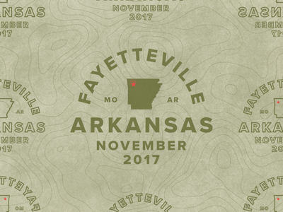 Fayetteville agency arkansas badge fayetteville new november patch work