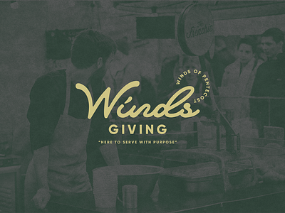 Winds Giving Concept 1 branding giving lock up logo november thanks giving turkey winds