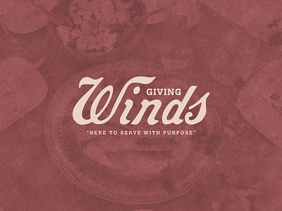 Winds Giving Concept 3 branding giving lock up logo november thanks giving turkey winds