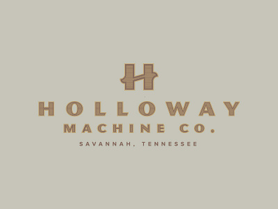 Holloway Machine Co. Branding