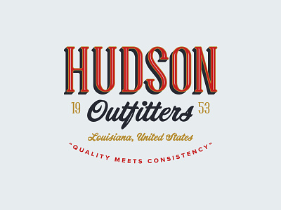 Hudson Outfitters branding clothing design hudson logo mark outfitters quality