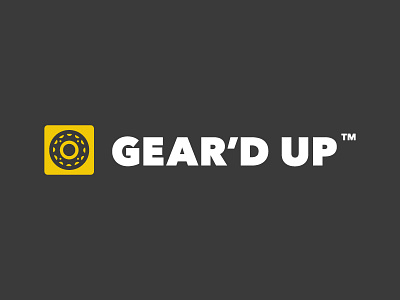 Gear'D Up Secondary Mark bicycle branding cycling gears logo trademark