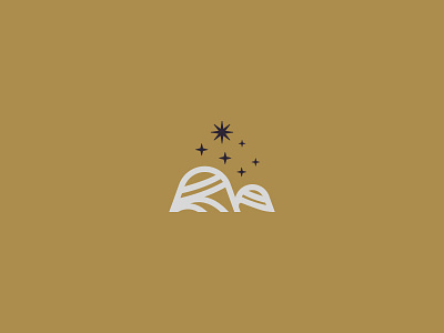 Stroka Hills Mark astrology astronomer branding illustration logo mountain south dakota stars study