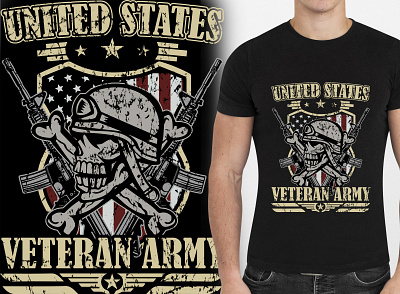 United states veteran army_Veteran T Shirt Design t shirt