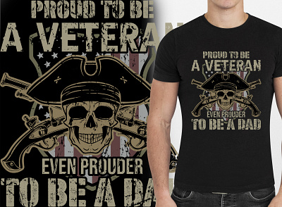 Proud to be a veteran even prouder__Veteran T Shirt Design t shirt