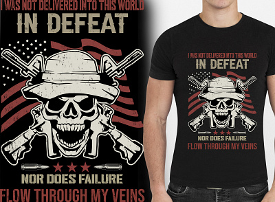 I was not delivered into this world _Veteran T Shirt Design t shirt