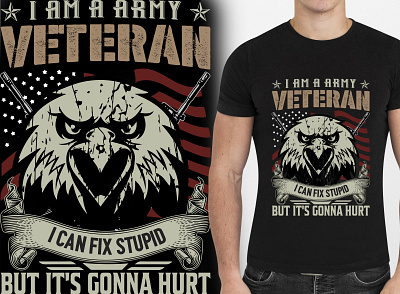 Veteran T Shirt Design veterans america