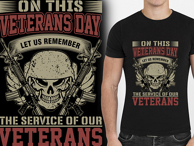 Veteran T Shirt Design