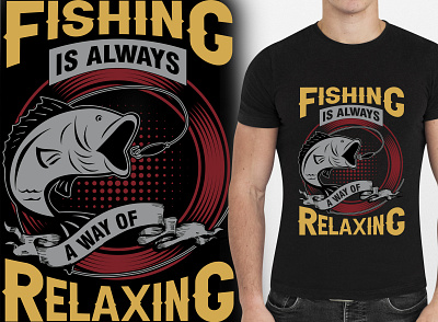 Fishing T Shirt Design tagline