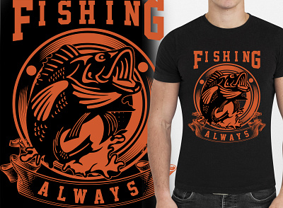 Fishing T Shirt Design tagline