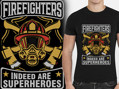 Firefighter T-Shirt Design