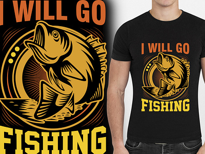 Fishing T-Shirt Design