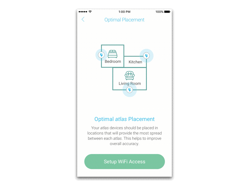 Atlas Placement Animation animation mobile ui ux