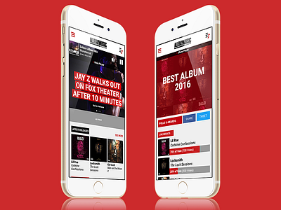 All Bay Music Mobile Responsive app branding design mobile responsive ui ux web