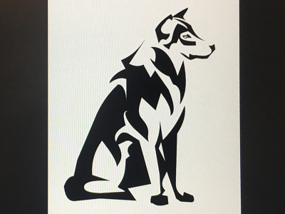 wolf design graphic design