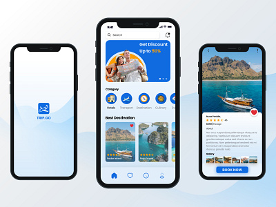 Travel Mobile Apps Design by Sure Van on Dribbble