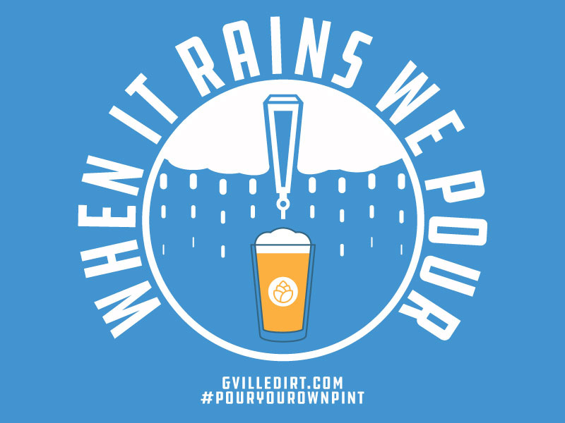 When It Rains We Pour by Brent Ferraro on Dribbble
