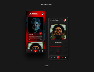 Music app design 2022 design designer dribbble figma ui uiux ux uxui
