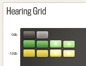 Hearing Grid Button States