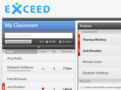 Exceed education flex ui