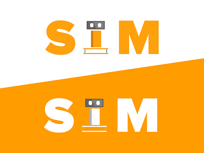 SIM: The Social Robot flat hcde logo robots