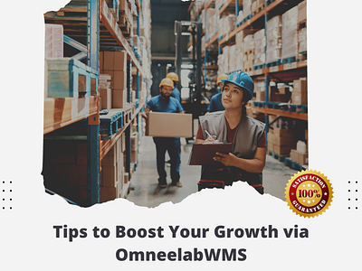 Best WMS Software - Run Warehouses on the Cloud OmneelabWMS animation branding design