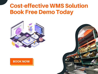 Cost-effective WMS Solution - Book Free Demo Today - OmneelabWMS animation branding graphic design