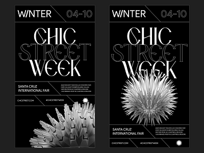 CHIC STREET WEEK POSTER