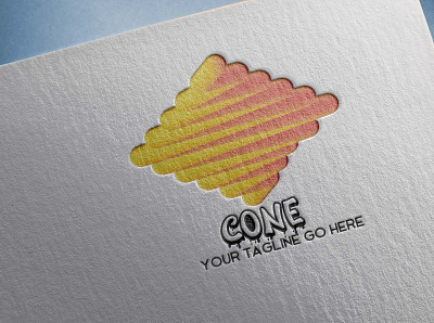 cone logo cone logo graphic designer ice cream logo illustrator logo logo logo design logo templates logos templates