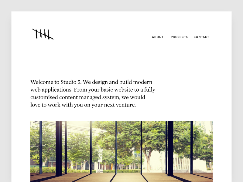 Wordpress theme for design studio. Work in progress. web design design web wordpress