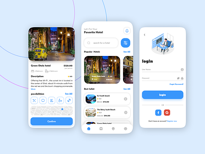 booking app android app booking design hotel ios mobile travel ui ux