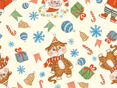 The Christmas Pattern design illustration