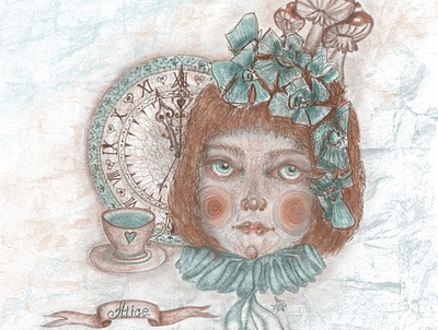 Alice design illustration